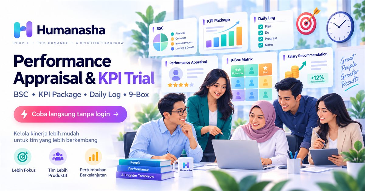 Humanasha Balanced Scorecard dan KPI Trial
